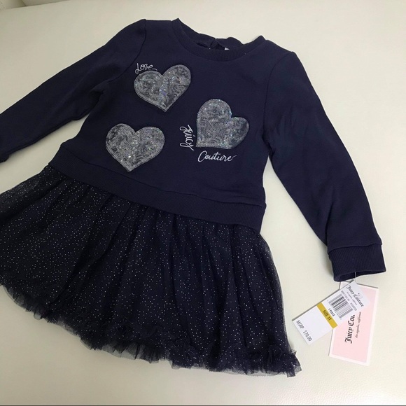 Juicy Couture Heart Print Twofer Dress - Picture 4 of 10